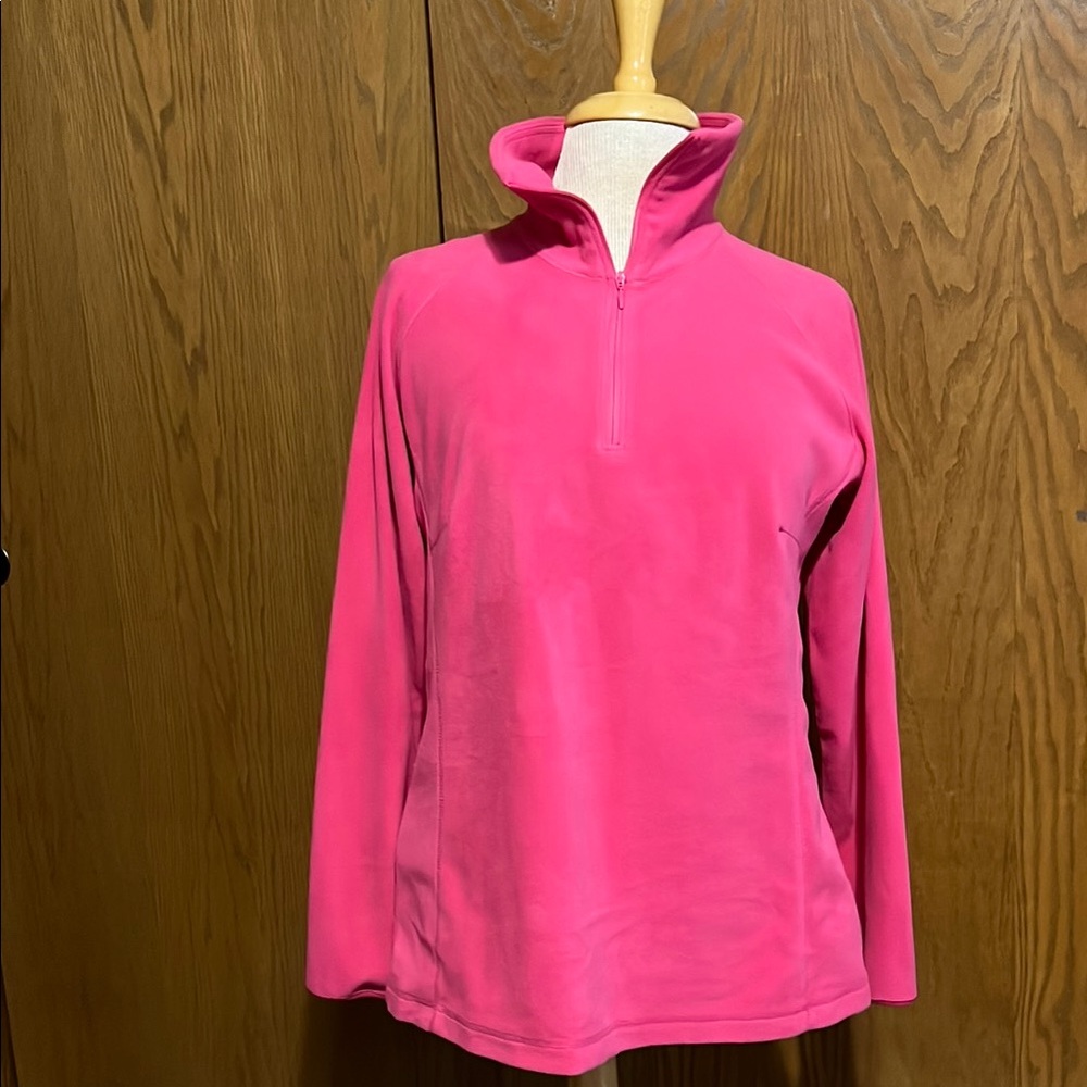Columbia Pink Quarter-Zip Pullover